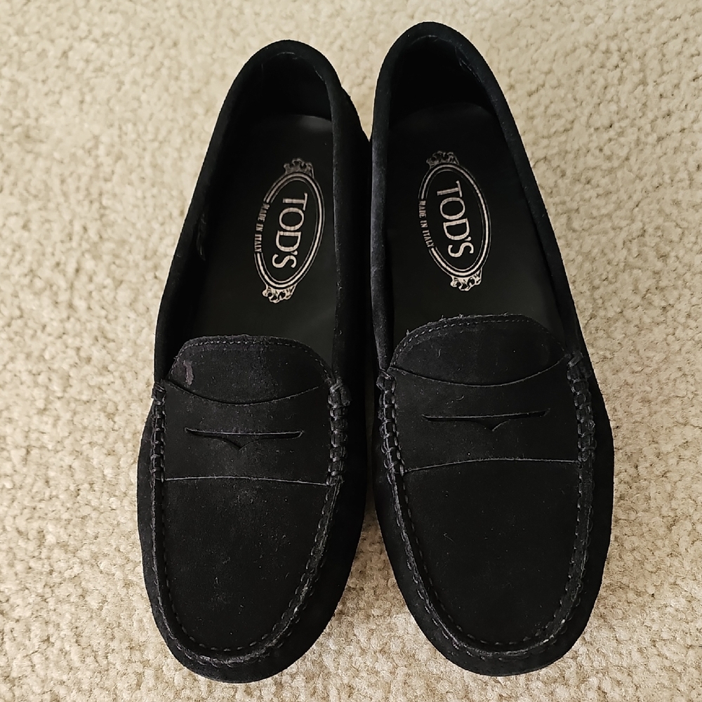 💎💥2XHP💥💎Tod's Gommino Suede Loafers
